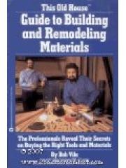 This Old House Guide to Building and Remodeling Materials pdf epub mobi 电子书 下载