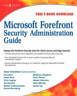 Microsoft Forefront Security Administration Guide pdf epub mobi 电子书 下载
