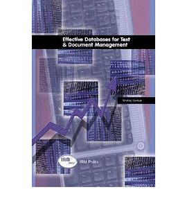 Effective Databases for Text & Document Management pdf epub mobi 电子书 下载