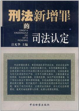 刑法新增罪的司法认定 pdf epub mobi 电子书 下载