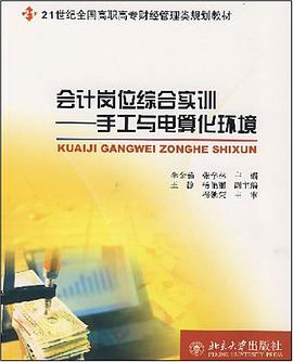 会计岗位综合实训-手工与电算化环境 pdf epub mobi 电子书 下载
