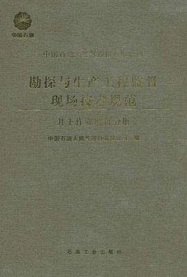 中国石油天然气股份有限公司勘探与生产工程监督现场技术规范