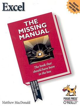 Excel the Missing Manual (Missing Manual) pdf epub mobi 电子书 下载