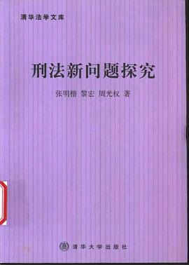 刑法新问题探究 pdf epub mobi 电子书 下载