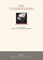 Proust et la philosophie aujourd'hui