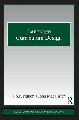Language Curriculum Design pdf epub mobi 电子书 下载