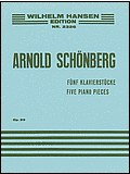 Arnold Schönberg:Five Piano Pieces Op. 23 pdf epub mobi 电子书 下载