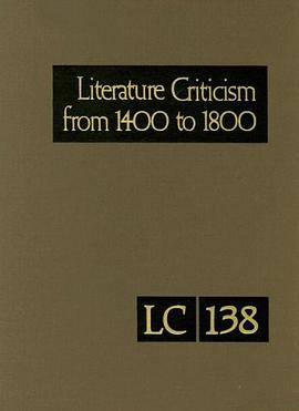 Literature Criticism from 1400 to 1800 pdf epub mobi 电子书 下载