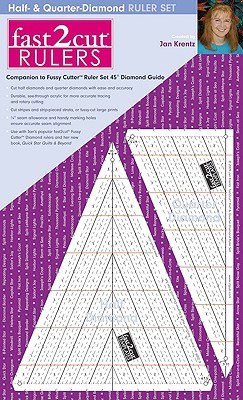 Fast2cut Half & Quarter-Diamond Ruler Set pdf epub mobi 电子书 下载