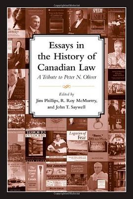 Essays in the History of Canadian Law pdf epub mobi 电子书 下载