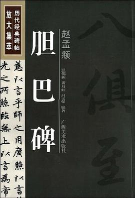 赵孟頫胆巴碑/历代经典碑帖放大集萃 pdf epub mobi 电子书 下载