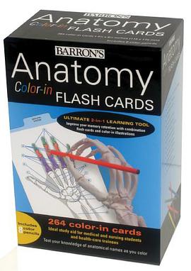 Anatomy Color-In Flash Cards