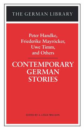 Contemporary German Stories pdf epub mobi 电子书 下载