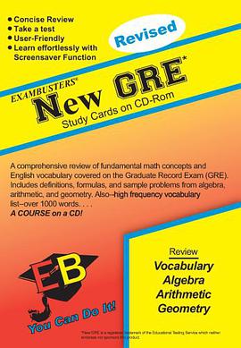 New GRE Exambusters CD-ROM Study Cards pdf epub mobi 电子书 下载