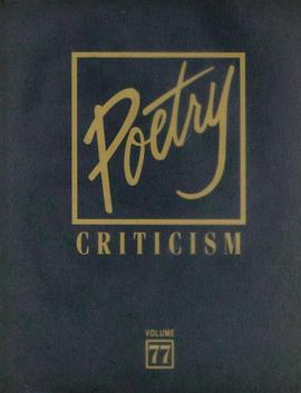 Poetry Criticism, Volume 77 pdf epub mobi 电子书 下载