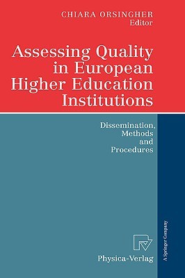 Assessing Quality in European Higher Education Institutions pdf epub mobi 電子書 下載