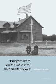 Marriage, Violence and the Nation in the American Literary West pdf epub mobi 电子书 下载