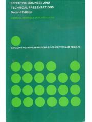 Effective Business Technical Presentations 2nd Edition pdf epub mobi 电子书 下载