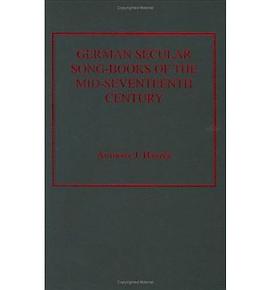 German Secular Song-Books of the Mid-Seventeenth Century pdf epub mobi 电子书 下载