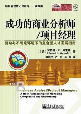 成功的商业分析师/项目经理 pdf epub mobi 电子书 下载