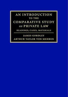 An Introduction to the Comparative Study of Private Law pdf epub mobi 电子书 下载