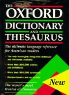 The Oxford Dictionary and Thesaurus pdf epub mobi 电子书 下载