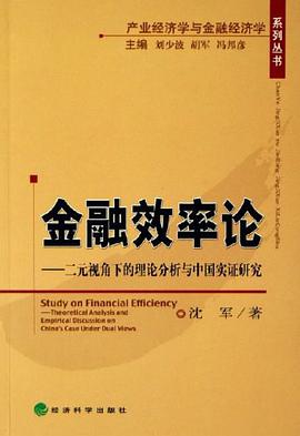 金融效率论 pdf epub mobi 电子书 下载
