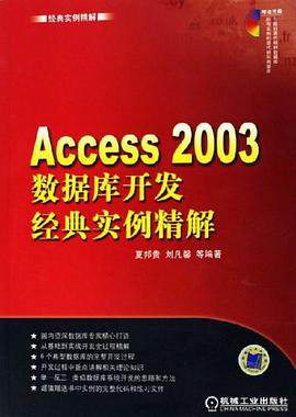 Access2003数据库开发经典实例精解 pdf epub mobi 电子书 下载