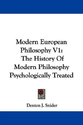 Modern European Philosophy V1 pdf epub mobi 电子书 下载