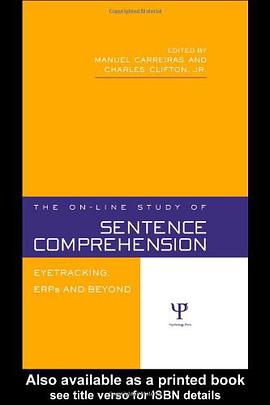 The On-line Study of Sentence Comprehension pdf epub mobi 电子书 下载