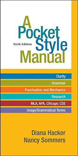 A Pocket Style Manual pdf epub mobi 电子书 下载