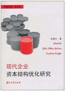 现代企业资本结构优化研究 pdf epub mobi 电子书 下载