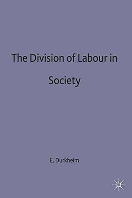 The Division of Labour in Society pdf epub mobi 电子书 下载