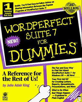 WordPerfect Suite 7 for Dummies pdf epub mobi 电子书 下载