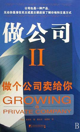 做公司II做个公司卖给你 pdf epub mobi 电子书 下载