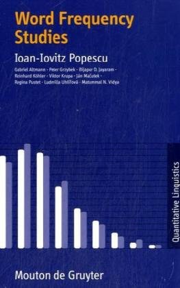 Word Frequency Studies (Quantitative Linguistics) pdf epub mobi 电子书 下载