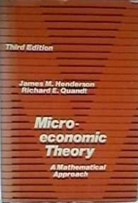 Microeconomic Theory