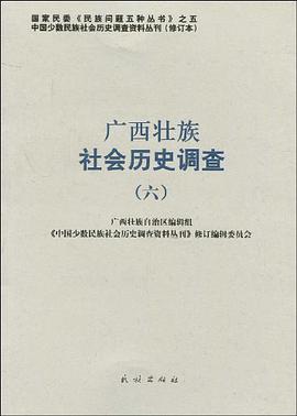 广西壮族社会历史调查 pdf epub mobi 电子书 下载