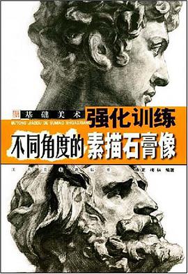 不同角度的素描石膏像/基础美术强化训练 pdf epub mobi 电子书 下载