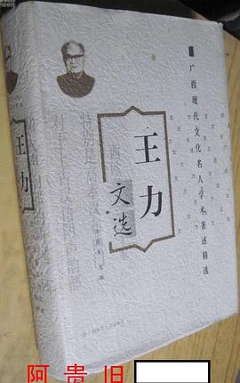 王力文选 pdf epub mobi 电子书 下载