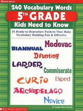 240 Vocabulary Words 5th Grade Kids Need To Know pdf epub mobi 电子书 下载