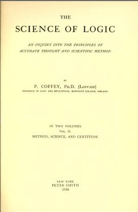 The Science of Logic (Volume 2); An Inquiry Into the Principles of Accurate Thought and Scientific M pdf epub mobi 電子書 下載