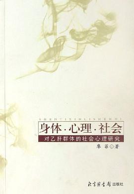 身体.心理.社会对乙肝群体的社会心理研究 pdf epub mobi 电子书 下载