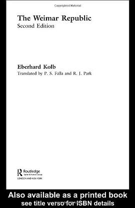The Weimar Republic pdf epub mobi 电子书 下载