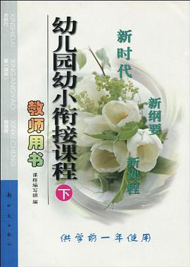 幼儿园幼小衔接课程 pdf epub mobi 电子书 下载