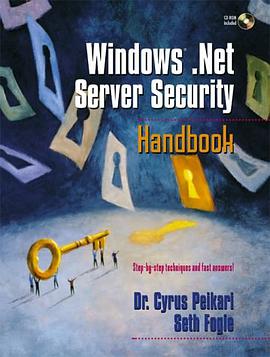 Windows .Net Server Security Handbook (With CD-ROM) pdf epub mobi 电子书 下载