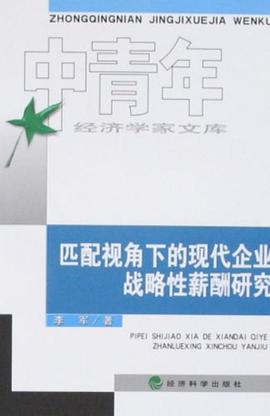 匹配视角下的现代企业战略性薪酬研究 pdf epub mobi 电子书 下载