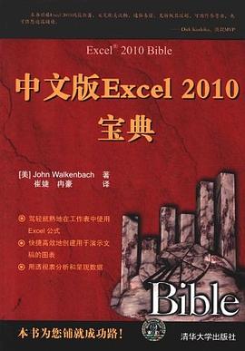 中文版Excel 2010宝典 pdf epub mobi 电子书 下载