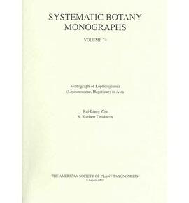 Systematic Botany Monographs pdf epub mobi 电子书 下载
