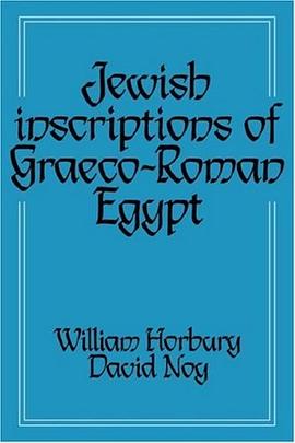 Jewish Inscriptions of Graeco-Roman Egypt pdf epub mobi 电子书 下载
